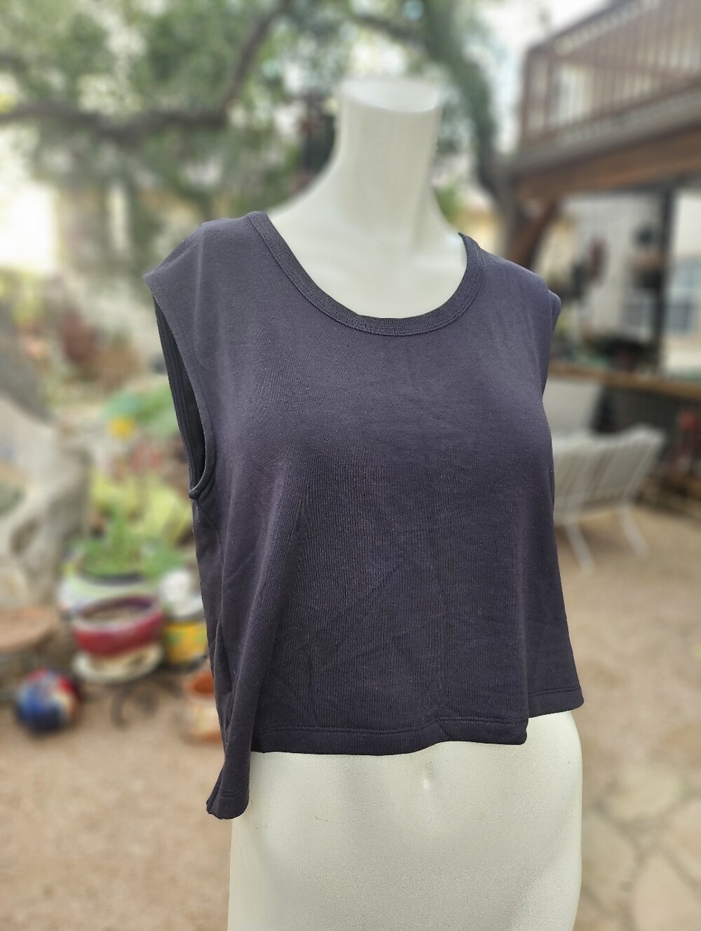 New W Tag Lou & Grey Signature Soft Black Short Sleeve Sweater XS